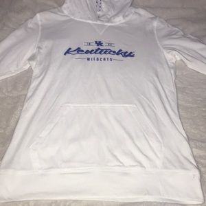 White Kentucky wildcats hoodie